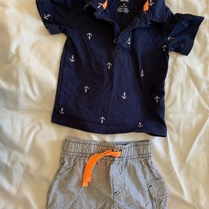Carter’s nautical outfit